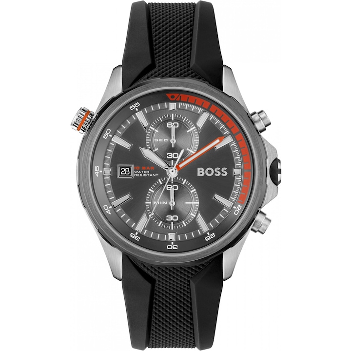 Мъжки часовник Boss 1513931 Quartz Silver