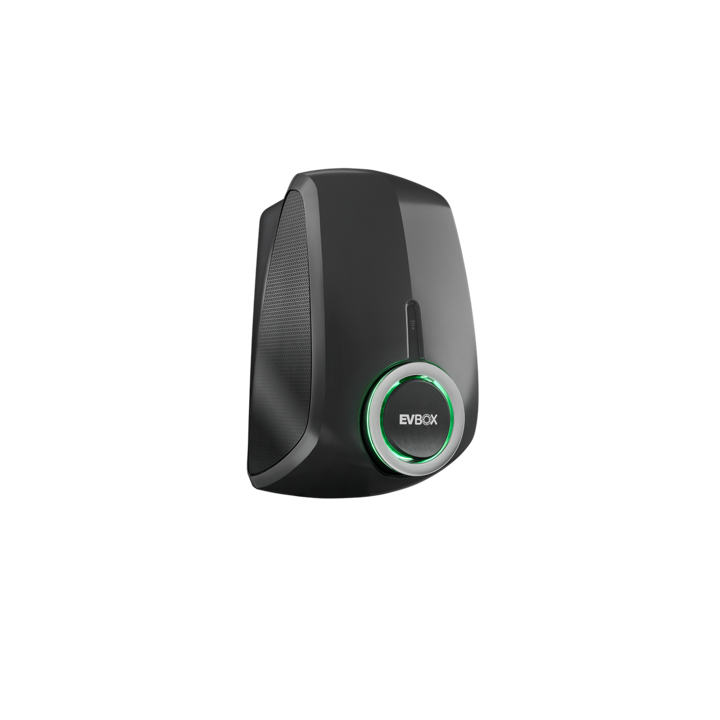 Statie incarcare masina electrica, EVBox Elvi 22kW priza Type2 Negru
