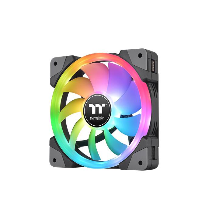 Set 3 ventilatoare Thermaltake TT Premium Swafan EX12 120mm RGB