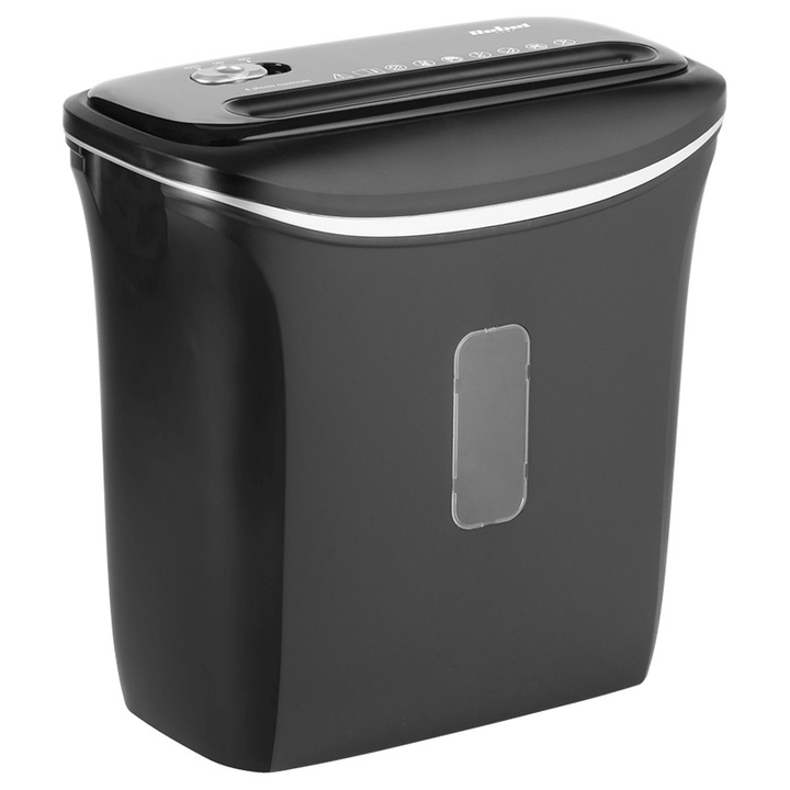 Iratmegsemmisítő, 12L, Rebel, Fekete