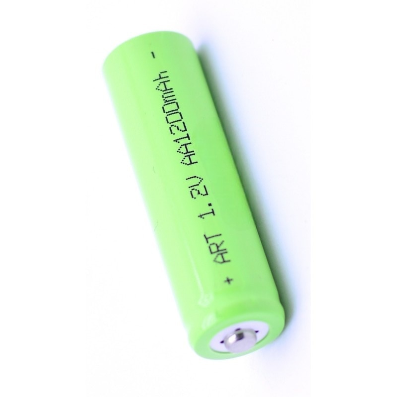 Újratölthető akkumulátor R6-AA1200mAh 1, 2V /Ni-Mh, zöld, 8 darabos ...