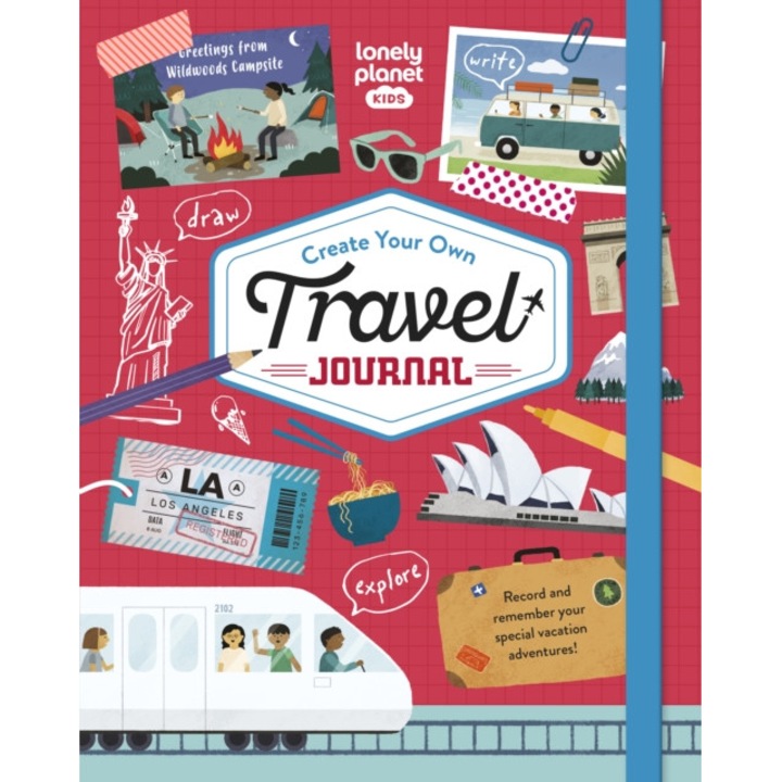 Lonely Planet Kids Create Your Own Travel Journal de Lonely Planet Kids
