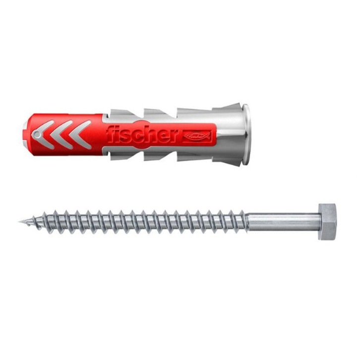 Suruburi cu diblu, 5 x 25 50 bucati, Fischer DuoPower