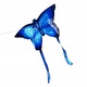 Butterfly sárkány, LED, kék, 150 x 76 x 140 cm