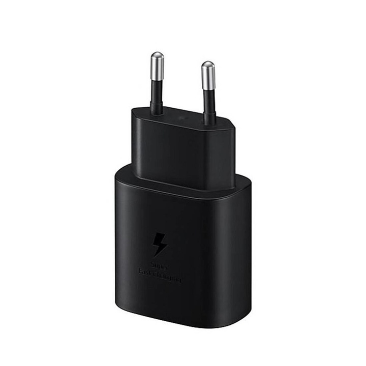 Incarcator telefon, Samsung, Type C, 25 W, Negru