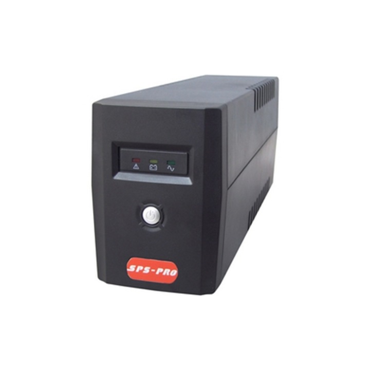 UPS fara management, SPS, LED, 600VA, Negru