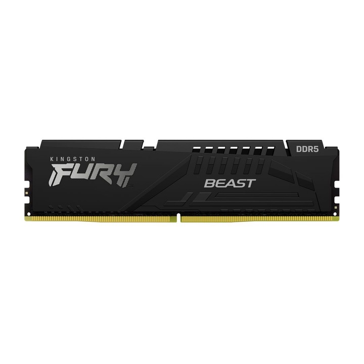 Памет RAM, KINGSTON, FURY, DDR5, 32GB, 5200MHz, CL40 DIMM, Черен