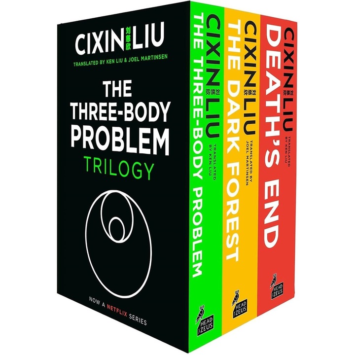 The Three-Body Problem Boxset - Cixin Liu, editia 2023