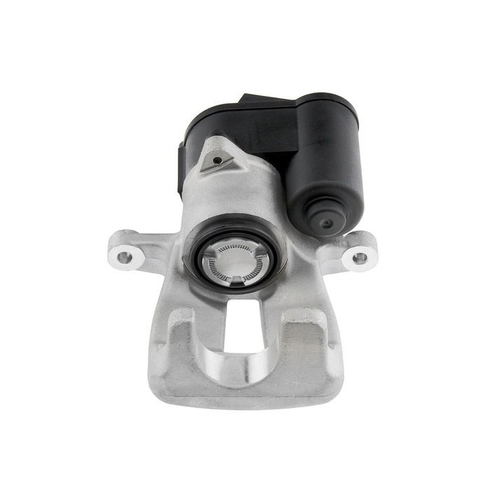 Etrier frana dreapta spate cu motoras electric compatibil Volkswagen Passat B6 3C0615404, negru-aluminiu