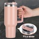 Cana termos, WALALLA, Inox, Cu pai, 1200 ml, Roz
