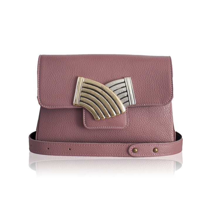 Lauren pénztárca, pirosító, természetes bőrből