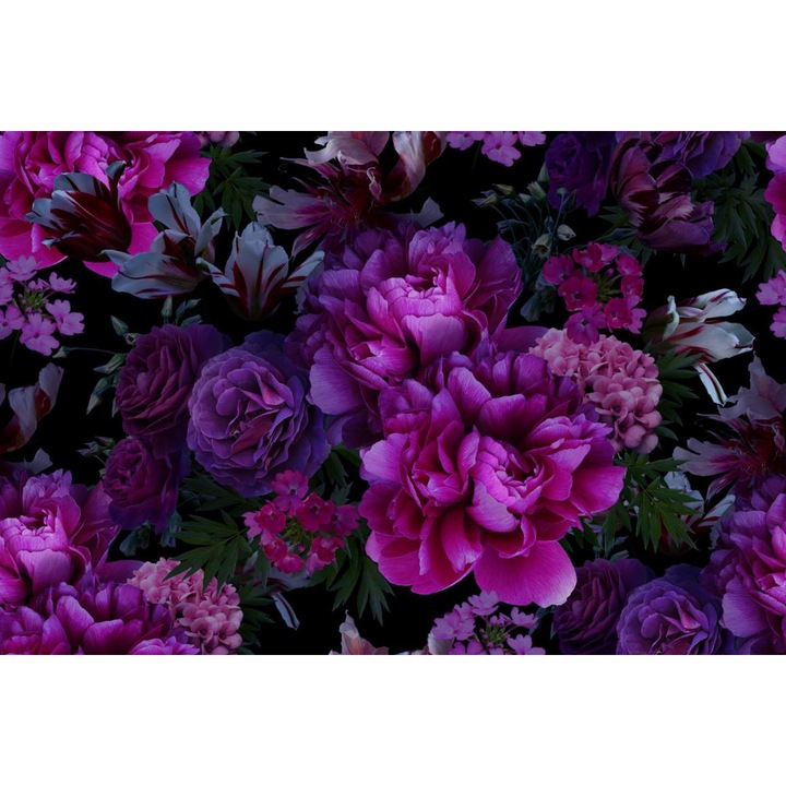 Tablou Canvas - Flori Mov, 30x40 cm