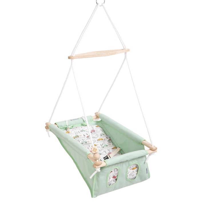 Leagan IncaBaby bebelusi, 0 luni – 3 ani (20 kg), SWING CAR RIDE FW -
