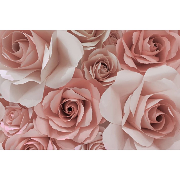 Sticker - Trandafiri Roz, 70x120 cm