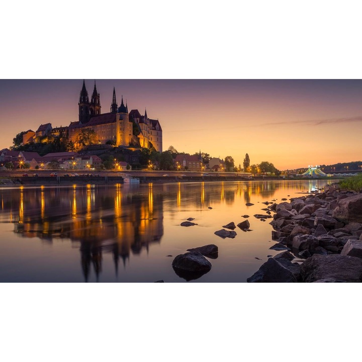 Öntapadó PVC tapéta - Albrechtsburg kastély, 100 x 150 cm