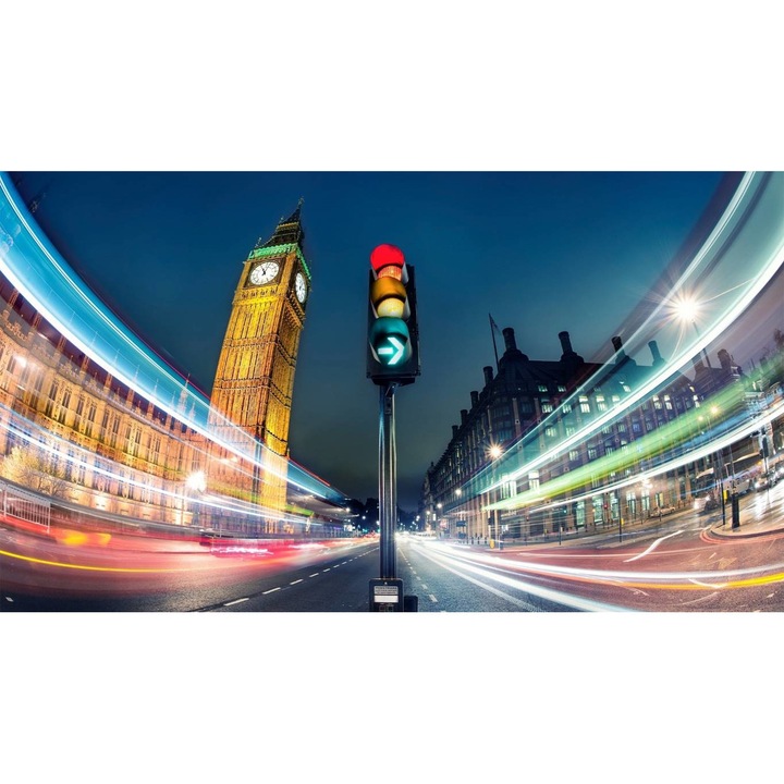 Öntapadó PVC tapéta - London Boulevard, 100 x 150 cm