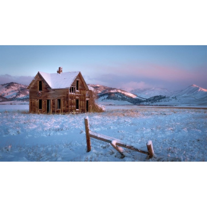 Öntapadó PVC tapéta - Mountain Cottage, 100 x 150 cm