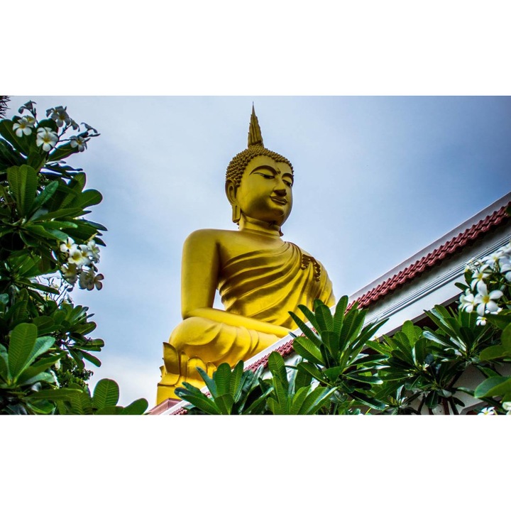 Öntapadó PVC tapéta - Buddha 3, 100 x 150 cm