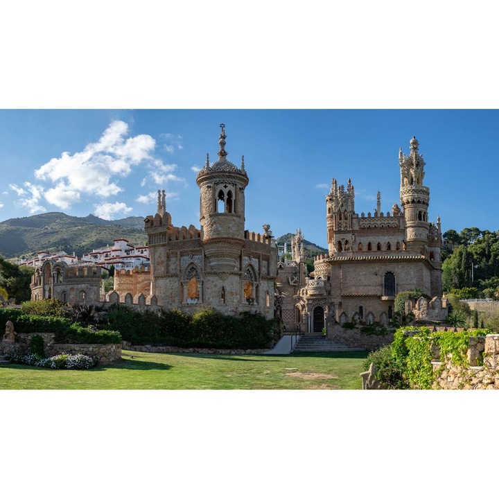 PVC öntapadós tapéta - De Colormares Castle, 100 x 150 cm