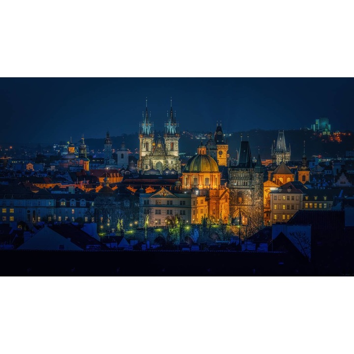 PVC öntapadó tapéta - Prágai vár, 100 x 150 cm