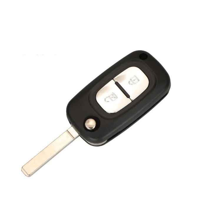 Komplett autókulccsal kompatibilis Dacia Logan, Duster, Sandero, Opel Vivaro, Renault Master, 433 Mhz, PCF 7946, 2 gomb