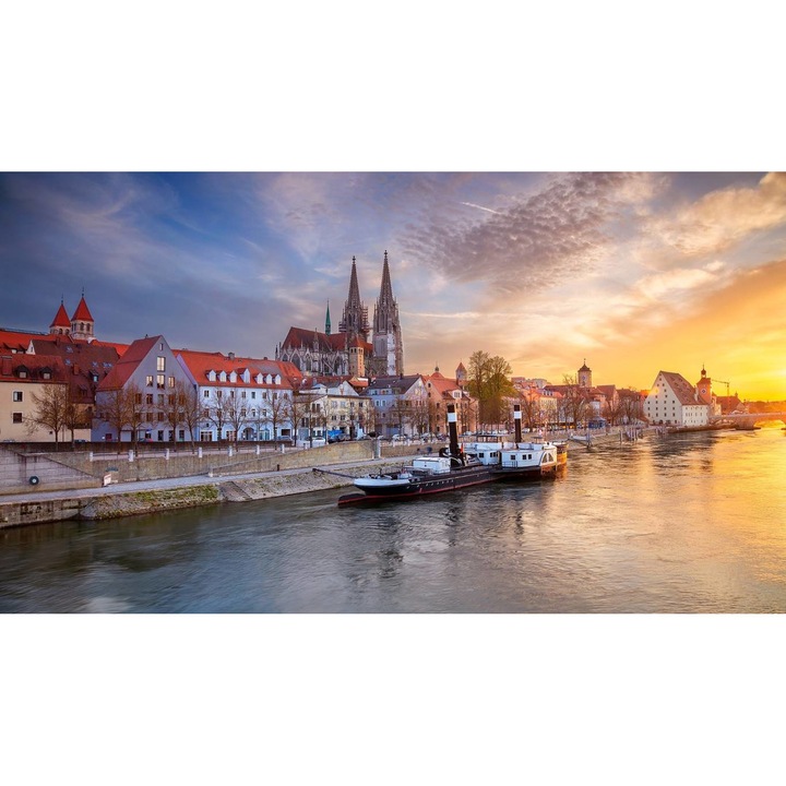 Öntapadó PVC tapéta - A regensburgi Szent Péter-székesegyház képe, 100 x 150 cm