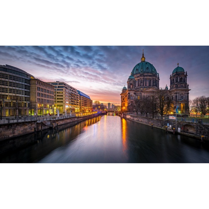 Öntapadó PVC tapéta - Image from Berlin At Evening, 100 x 150 cm