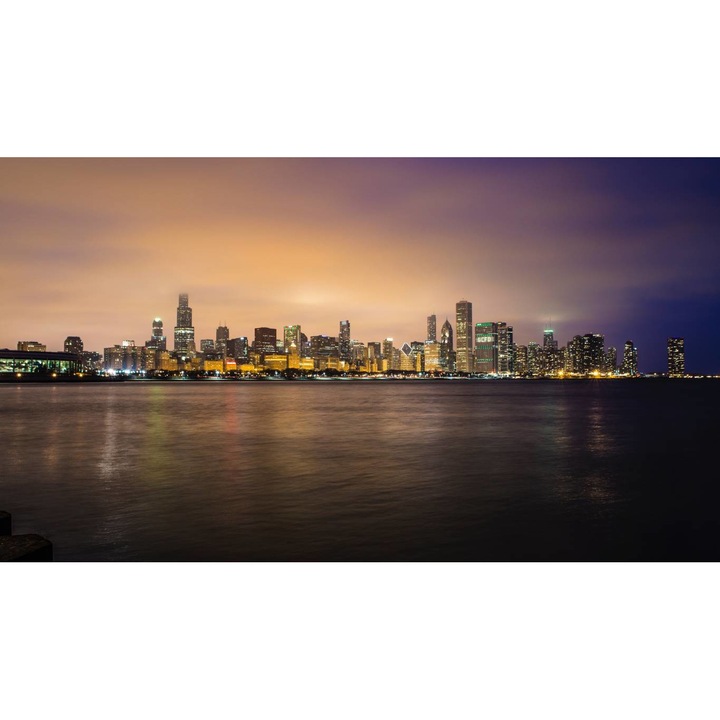 PVC öntapadó tapéta - Lake Michigan, 100 x 150 cm