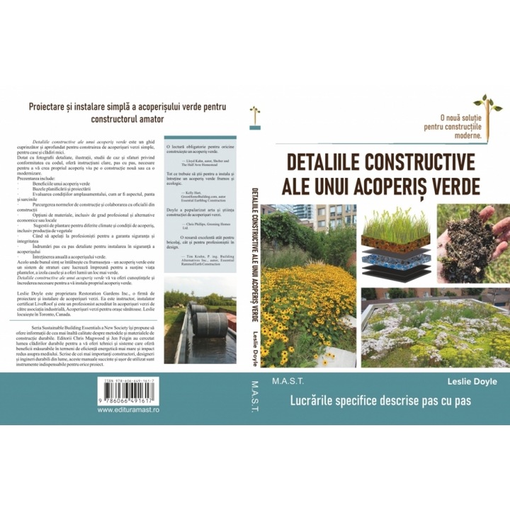 Detaliile constructive ale unui acoperis verde, Leslie Doyle