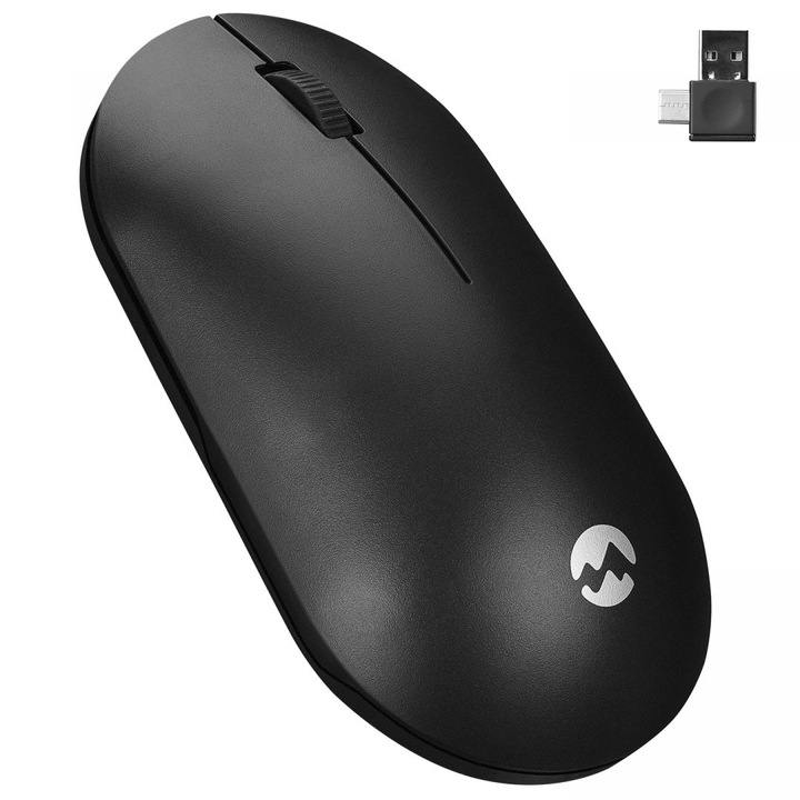 Everest SMW-399 Optical Wireless Mouse Black, 191368, Egér