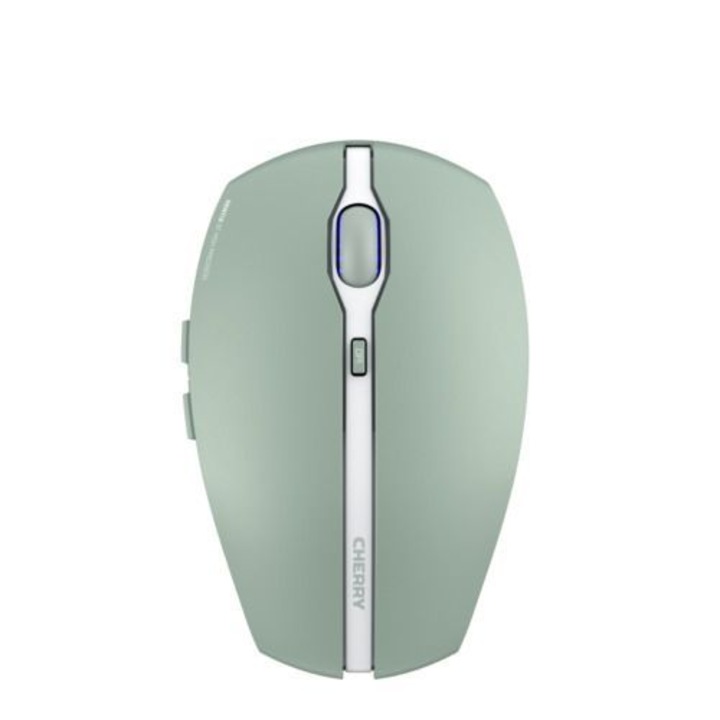 Mouse fara fir, Cherry, 2000 dpi, Verde/Alb