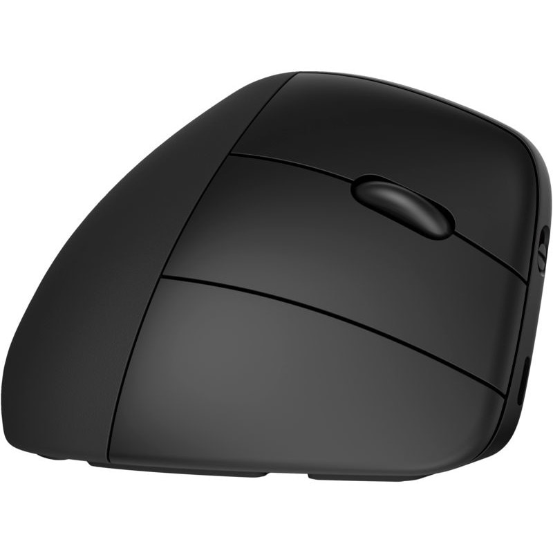 Безжична вертикална мишка, HP, 2.4 GHz, Bluetooth, 4000 dpi, черна ...
