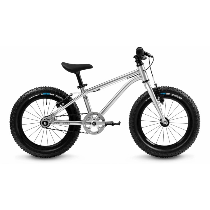 Early Rider Seeker 16 gyerekbicikli, ultrakönnyű alumínium váz, ezüst