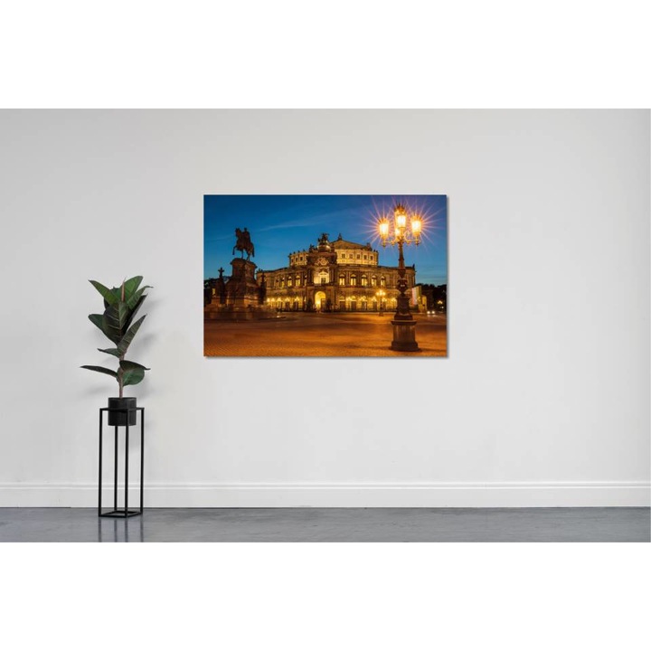 Vászonfestmény - Semperoper, 35x50 cm