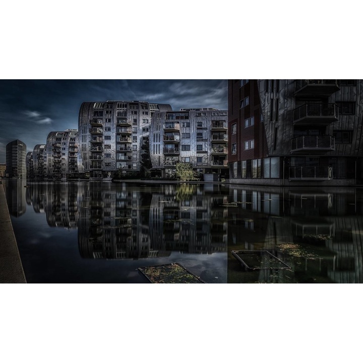 PVC öntapadó tapéta - La Lasarea Serii városa, 100 x 150 cm