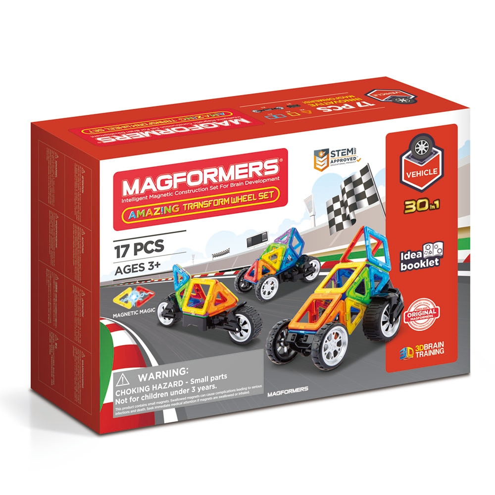 Set de constructie magnetic Magformers - Amazing Transform Wheels Set de constructie magnetic Magformers - Amazing Transform Wheels