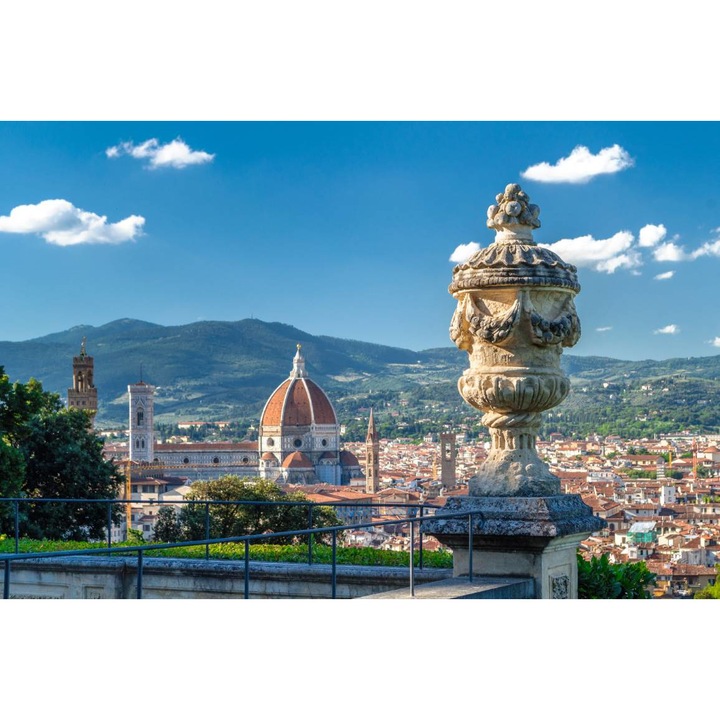 Öntapadó PVC tapéta - Firenzei táj, 100 x 150 cm