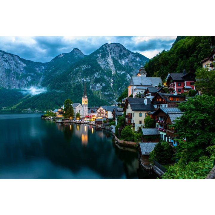 PVC öntapadós tapéta - Mountain Landscape Austria, 100 x 150 cm