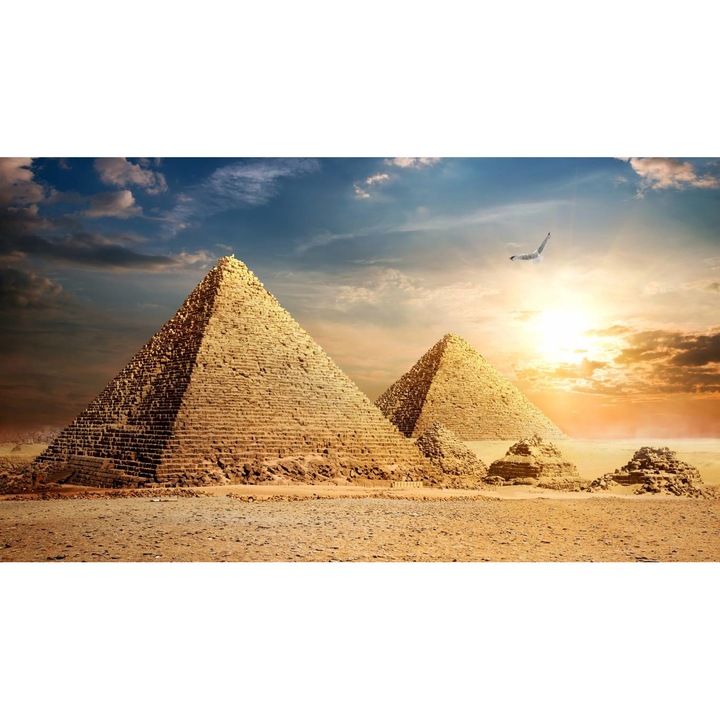 Öntapadó PVC tapéta - Piramisok 8, 100 x 150 cm