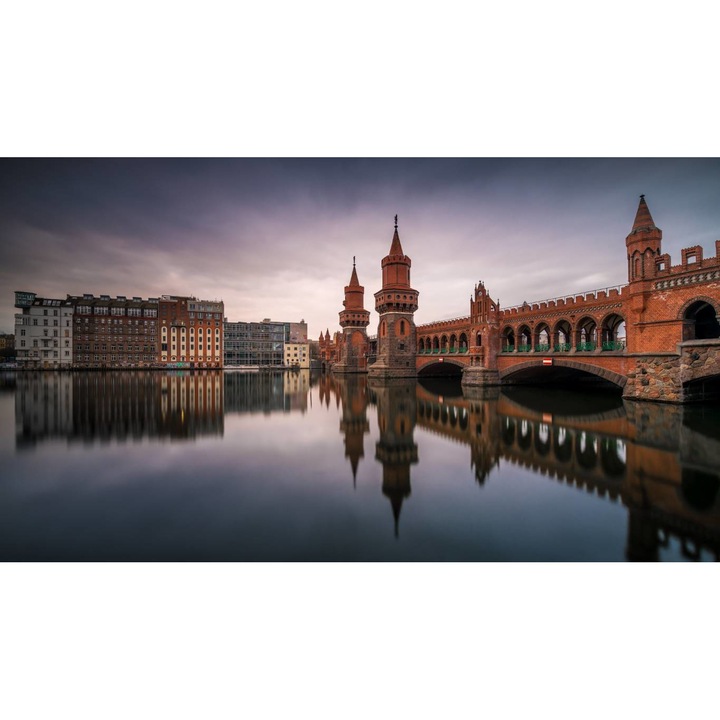 PVC öntapadó tapéta - Oberbaum Bridge 2, 100 x 150 cm