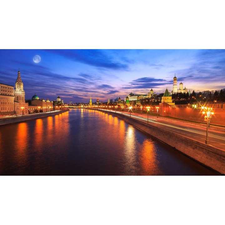 PVC öntapadó tapéta - Moszkva folyó, 100 x 150 cm