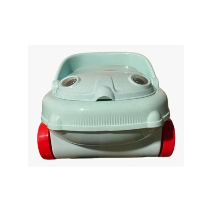 Olita tip WC, muzicala, figurina ochisori, verde