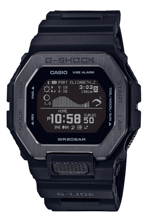 Casio, Аналогов електронен часовник, Черен