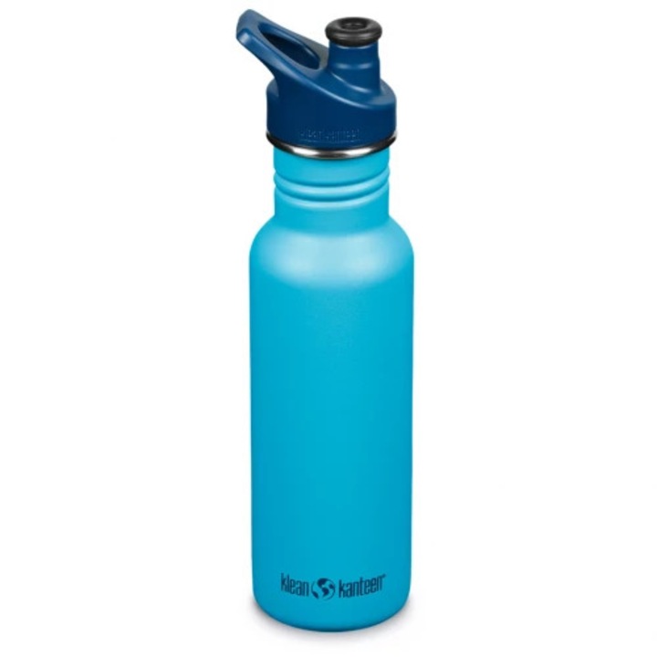 Termos cu capac Sport Kid Classic, 355 ml, Klean Kanteen, Albastru