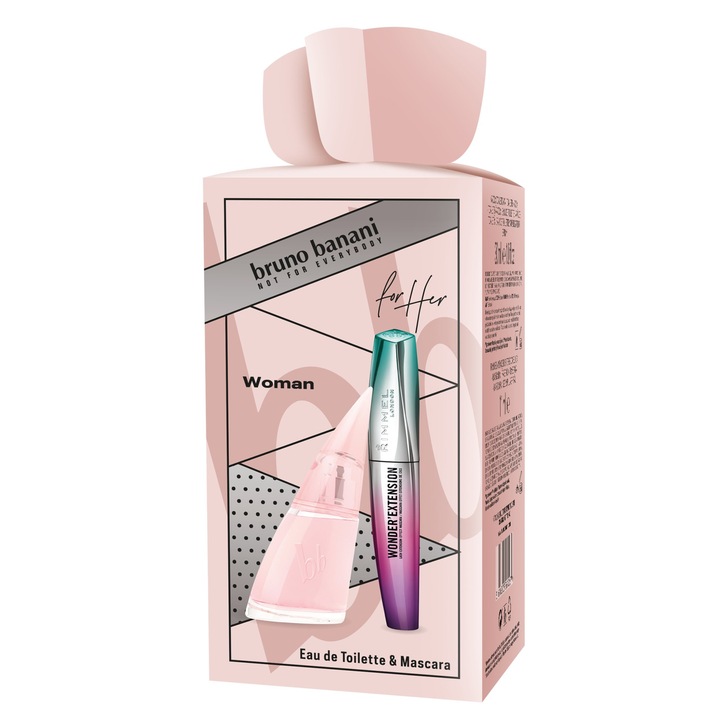 Bruno Banani Woman Edt 30 ml + Rimmel Wonder'Extention Szempillaspirál