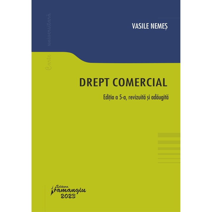 Drept Comercial Ed.5 - Vasile Nemes