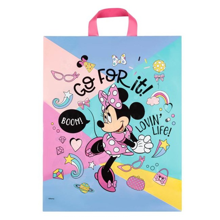 Подаръчна цветна торбичка Minnie 40x50см