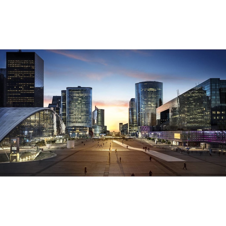 Öntapadó PVC tapéta - Párizs az este végén, 100 x 150 cm