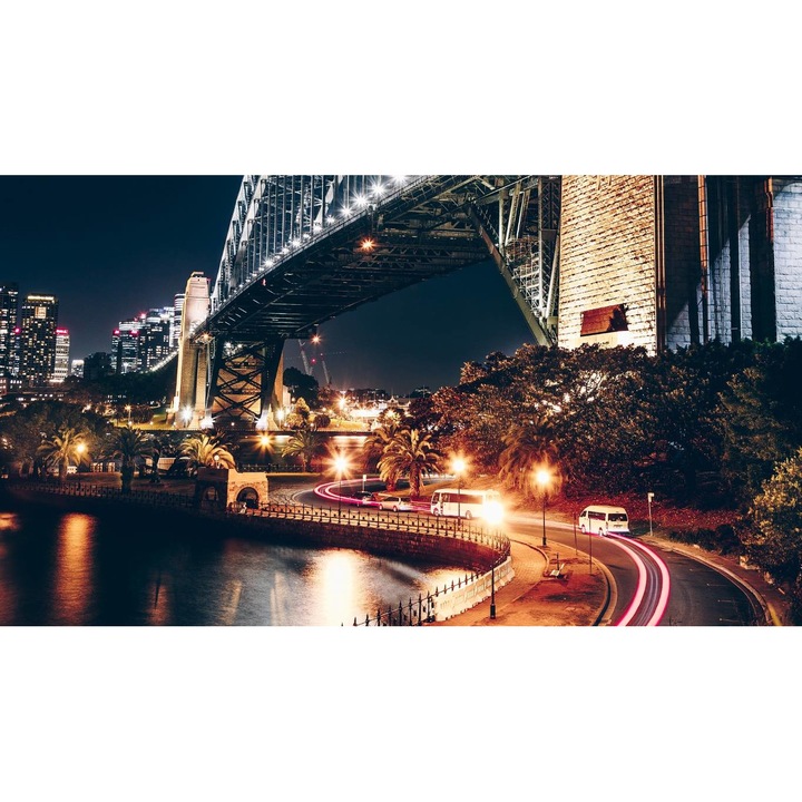 PVC öntapadó tapéta - Sydney Harbour Bridge, 100 x 150 cm