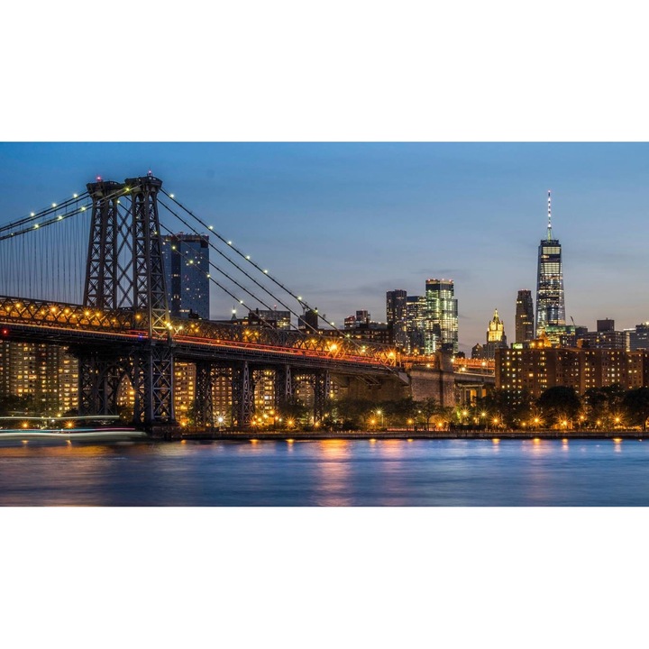 PVC öntapadó tapéta - Manhattan Bridge, 100 x 150 cm